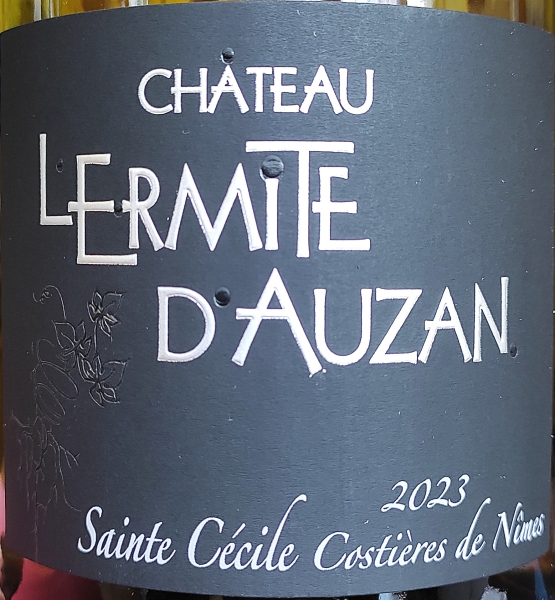 Chateau L'Ermite d'Auzan, Sainte Cecile Blanc 2023 AP Costieres de Nimes, Weißwein, trocken, 0,75l